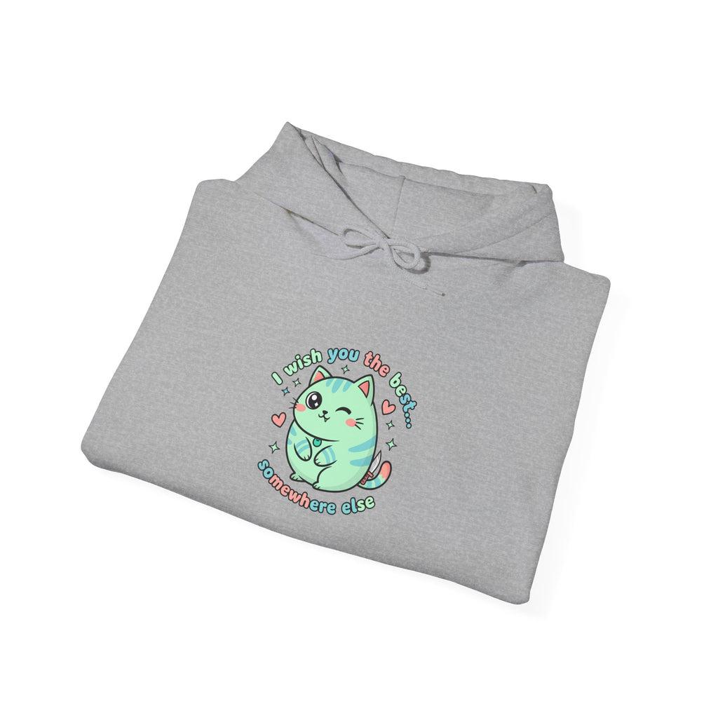 Kawaii Menace Mint Monster Hoodie | Soft Threat cute menacing sweatshirt