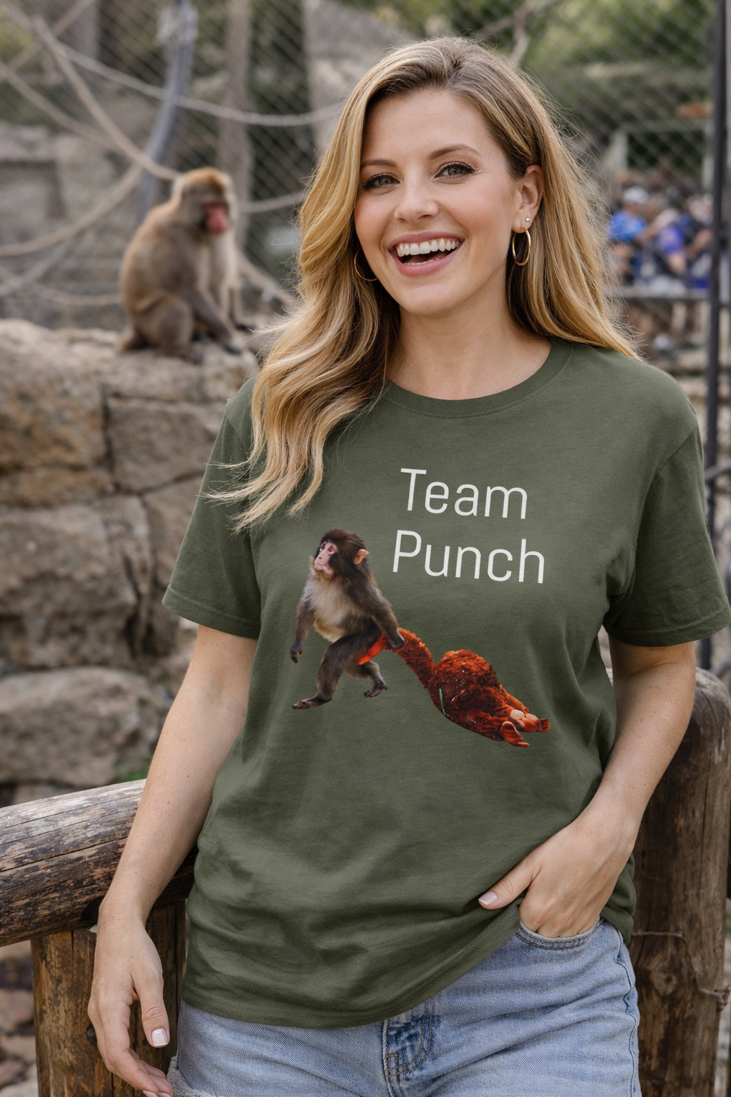 Team Punch T-Shirt — Punch the Monkey Graphic Tee