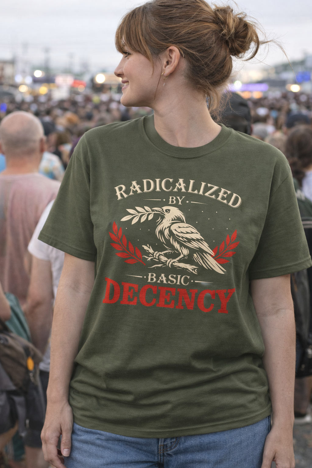 Radicalized by Basic Decency T-Shirt