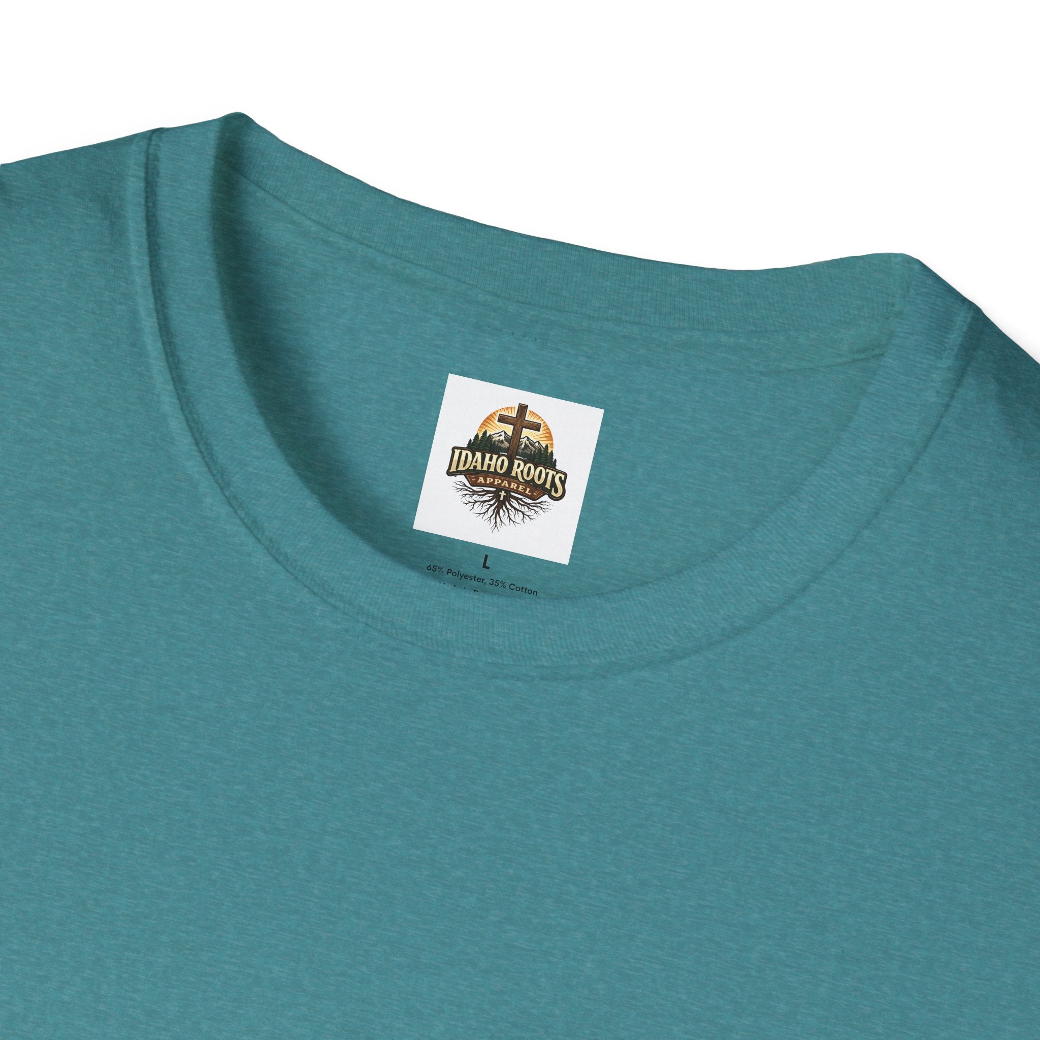 Oregon Walk By Faith T-Shirt — Christian Cross Mountain Sunset Tee