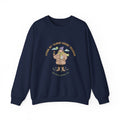 Almost Spring Thaw Humor Crewneck Sweatshirt | spring tease, winter spring meme