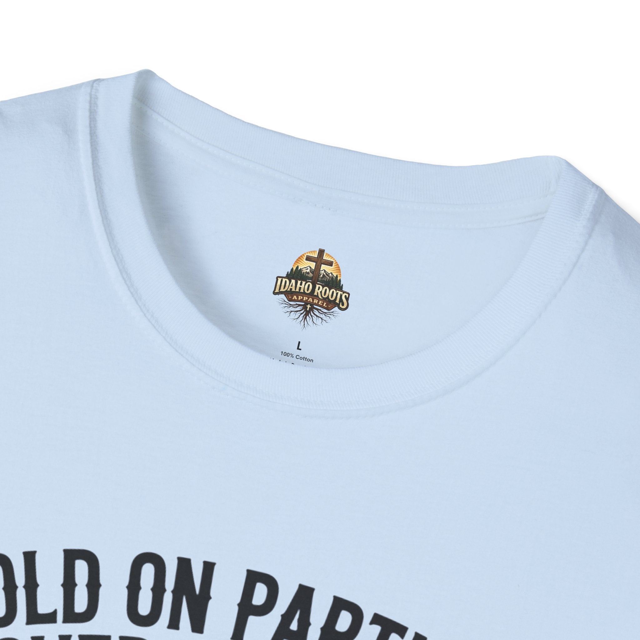 Overstimulated Cowboy Frog T-Shirt – "Hold On Partner I'm Overstimulated" Graphic Tee
