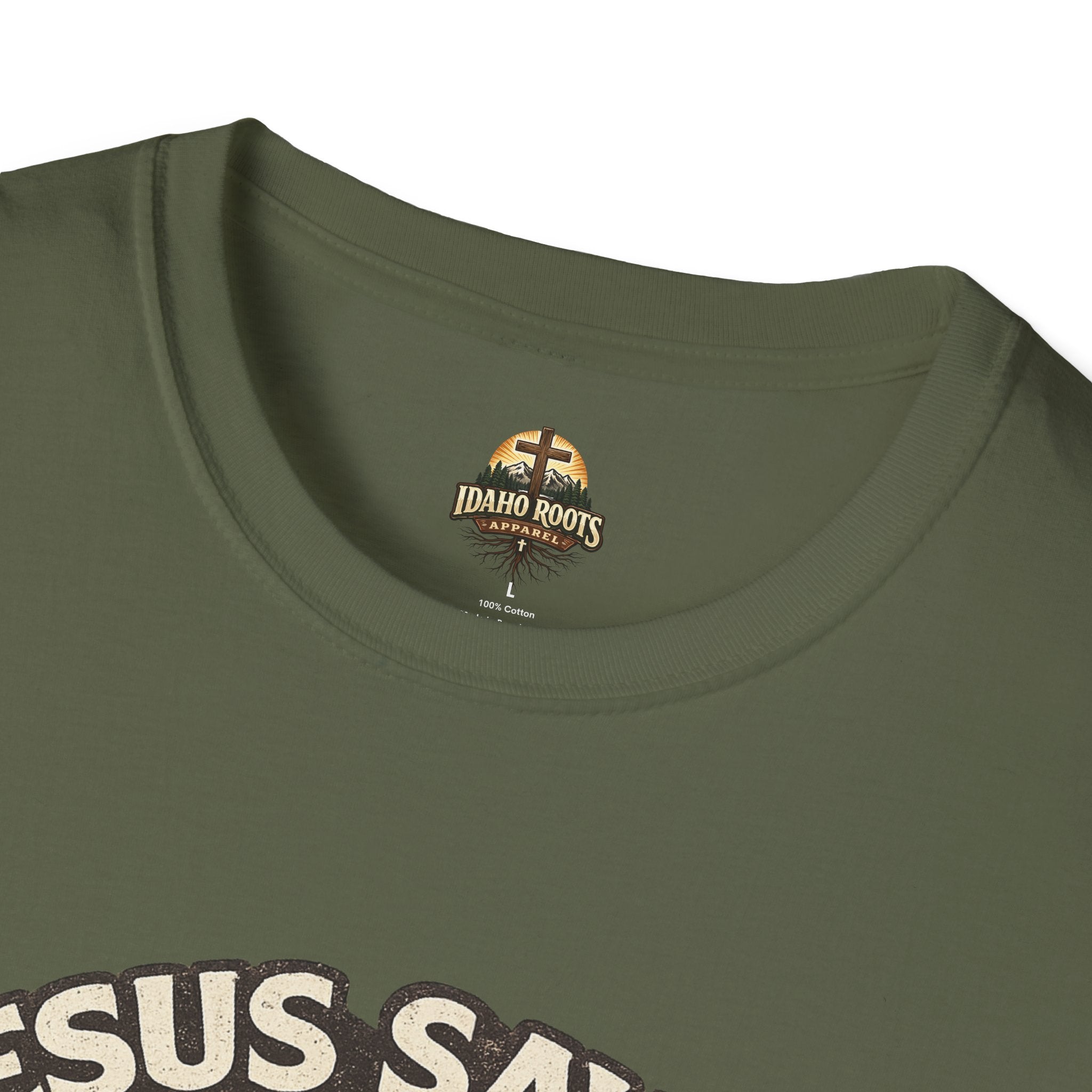 Jesus Saves Bro T-Shirt — Retro Christian Faith Tee
