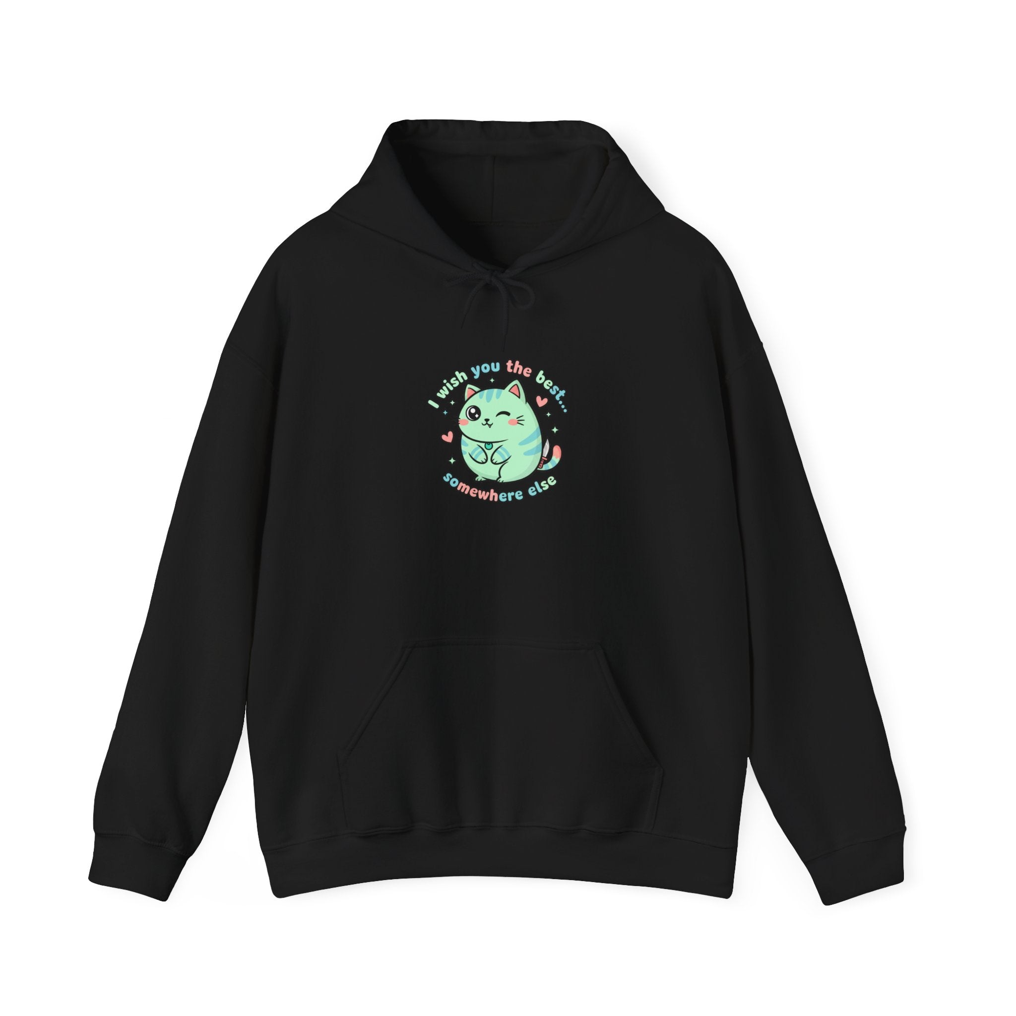 Kawaii Menace Mint Monster Hoodie | Soft Threat cute menacing sweatshirt