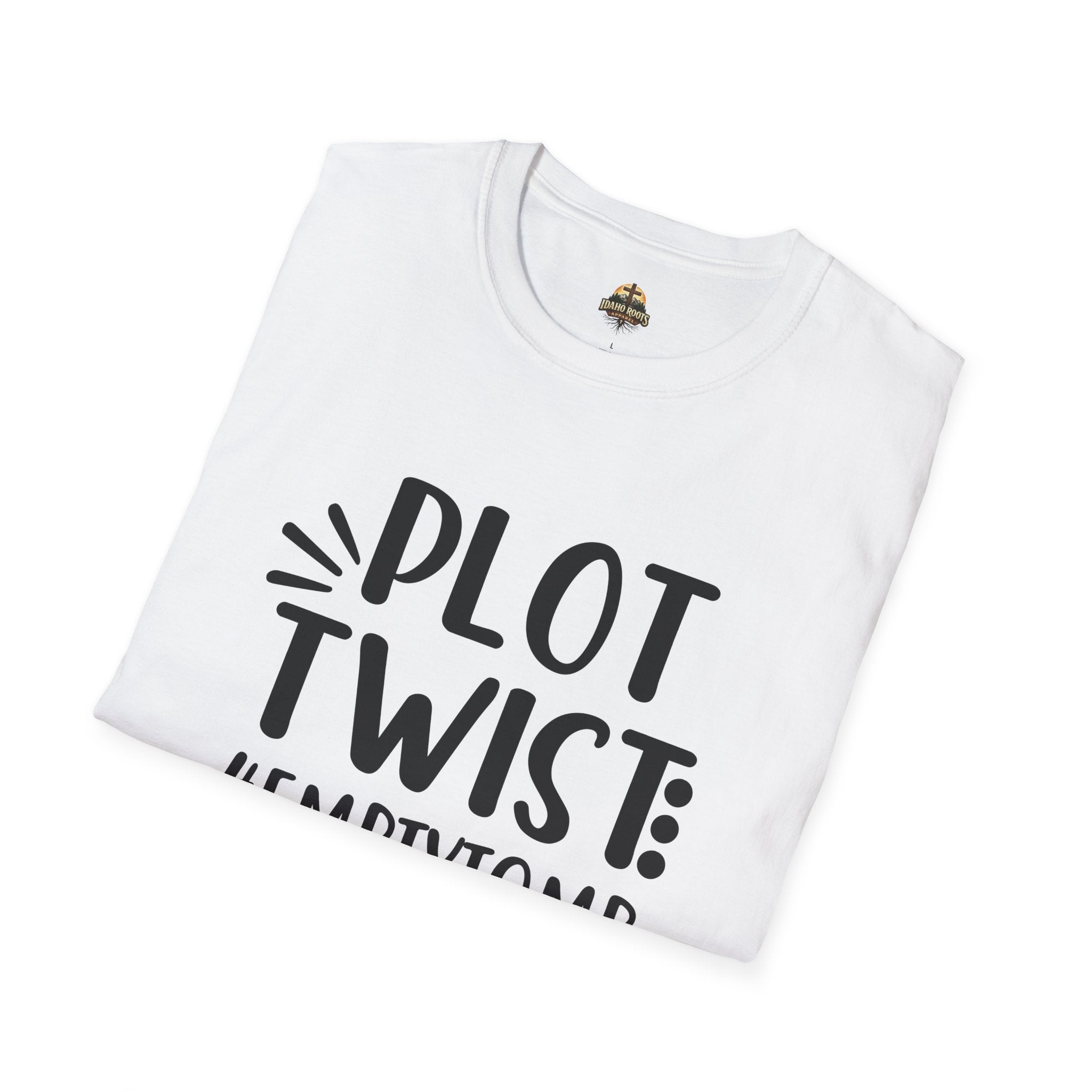 Plot Twist: #EmptyTomb T-Shirt — Christian Easter Resurrection Tee