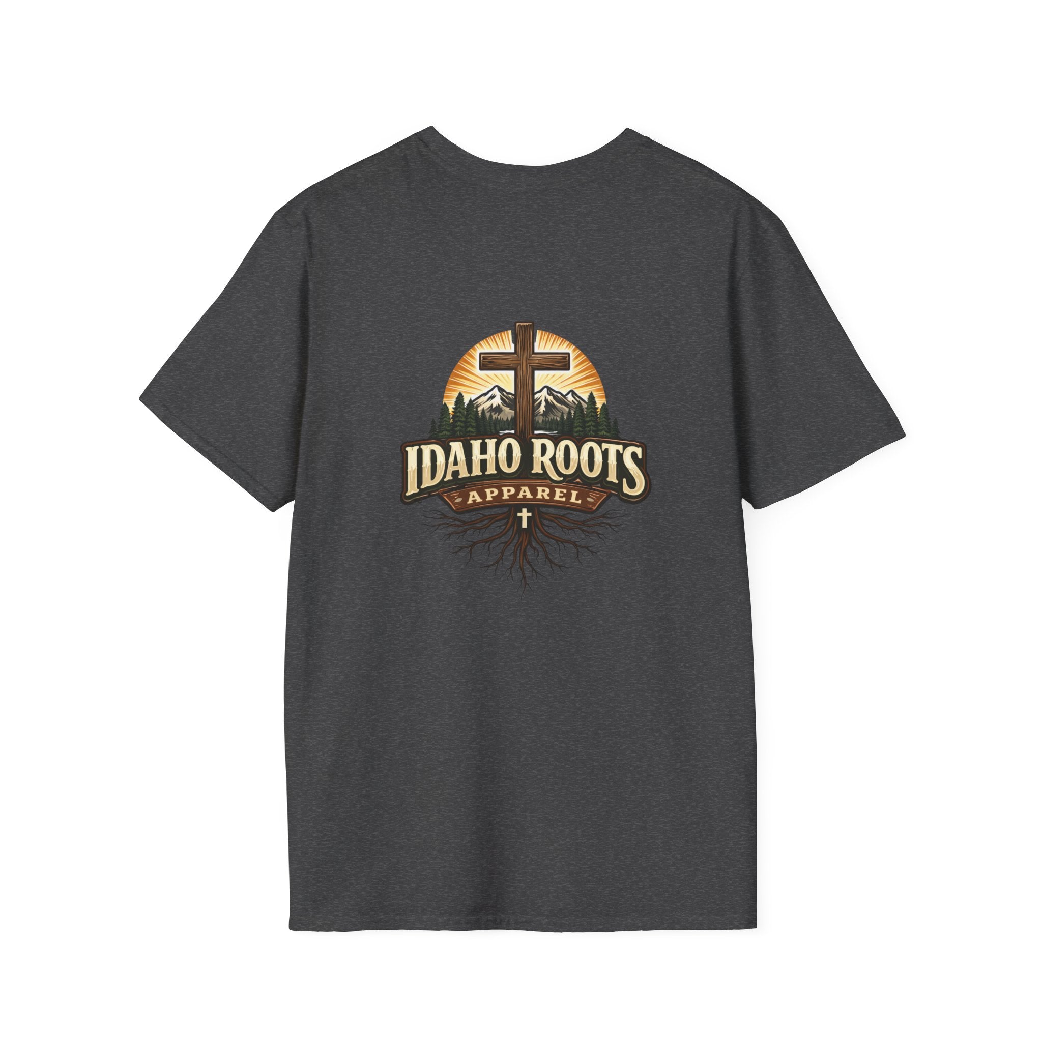 Rooted in Christ T-Shirt — Idaho Roots Christian Tee