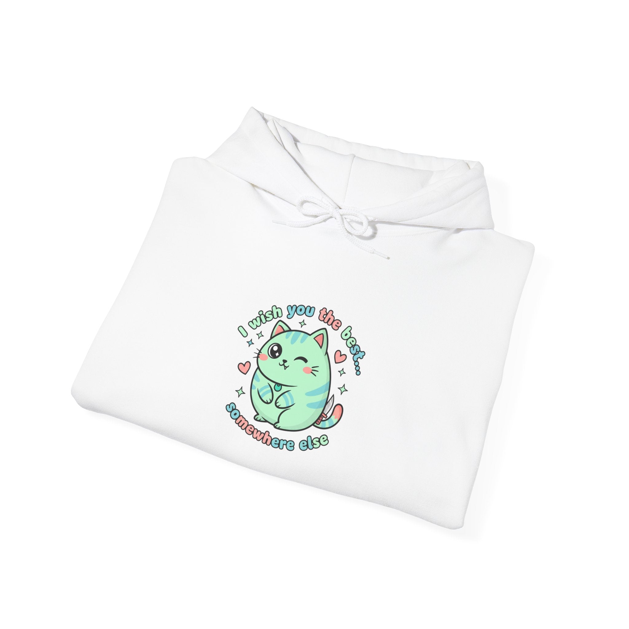Kawaii Menace Mint Monster Hoodie | Soft Threat cute menacing sweatshirt