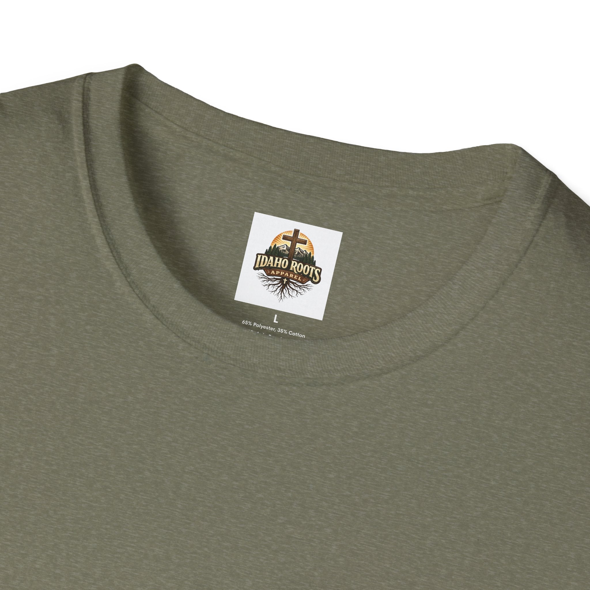 Oregon Walk By Faith T-Shirt — Christian Cross Mountain Sunset Tee