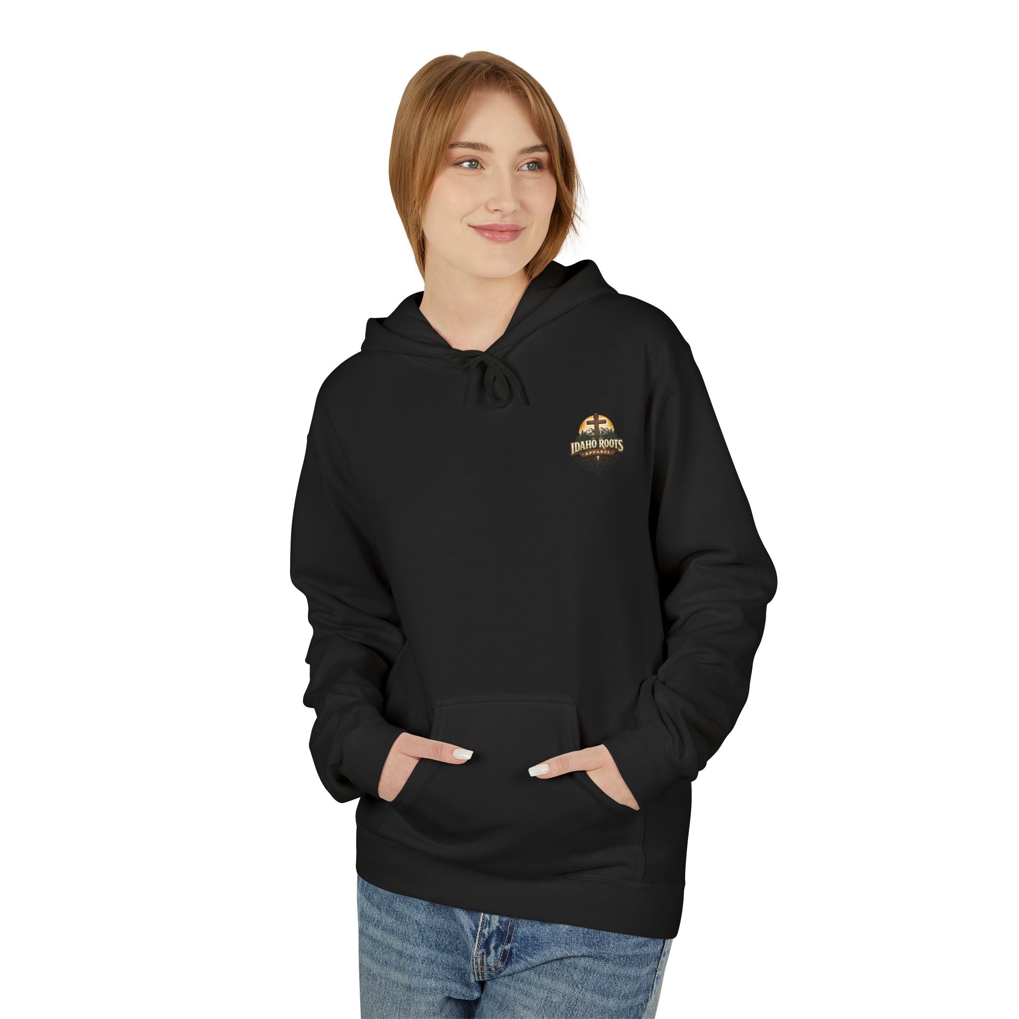Walk By Faith Hoodie — Christian Cross Faith Pullover
