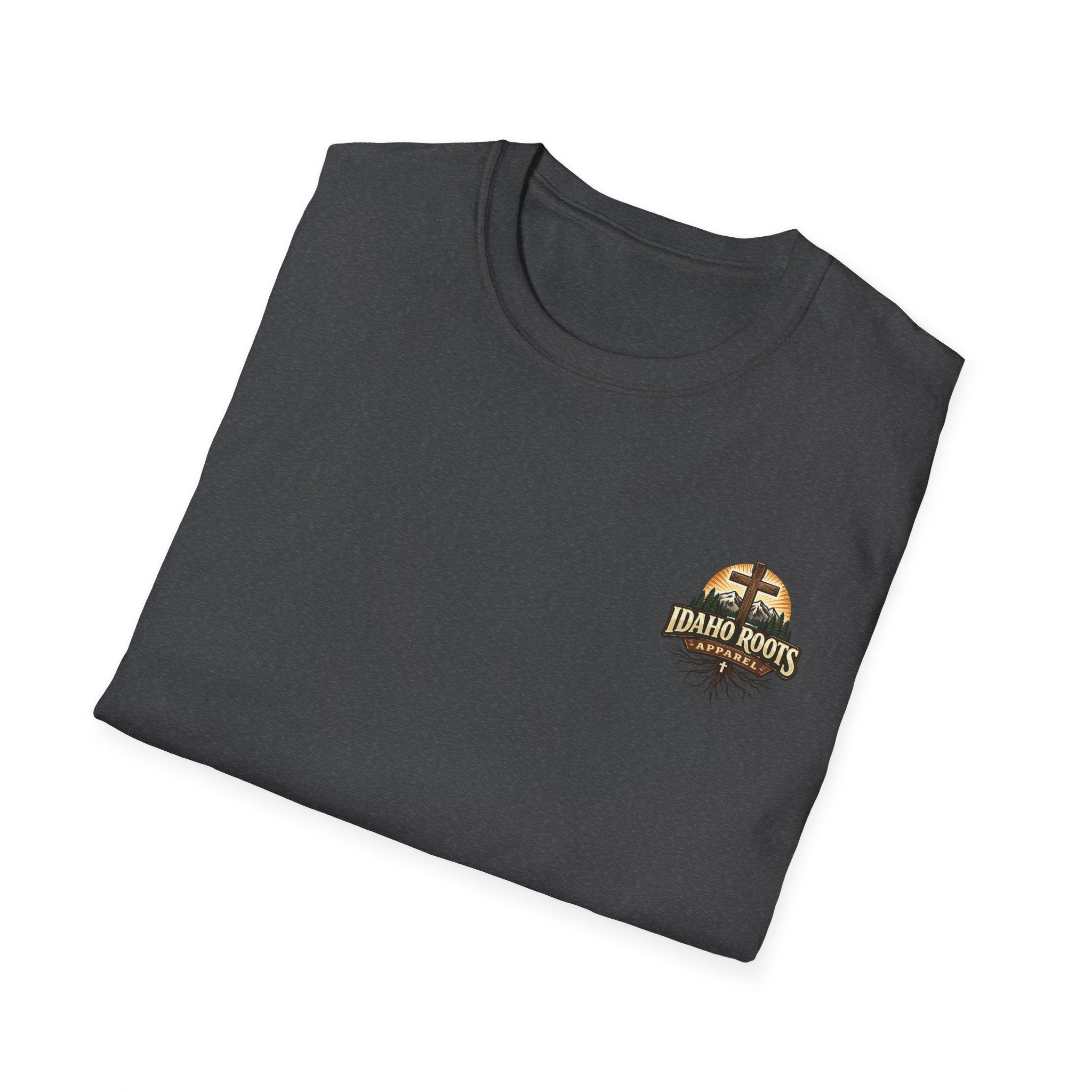 Faith T-Shirt — "Walk by Faith" Christian Cross Graphic Tee