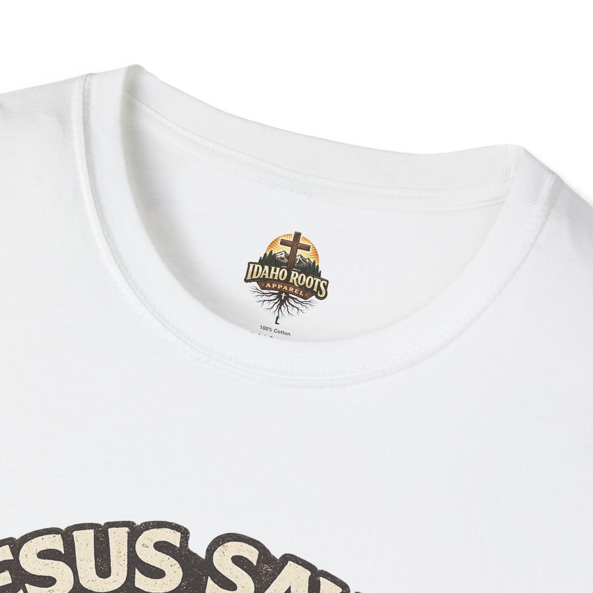 Jesus Saves Bro T-Shirt — Retro Christian Faith Tee