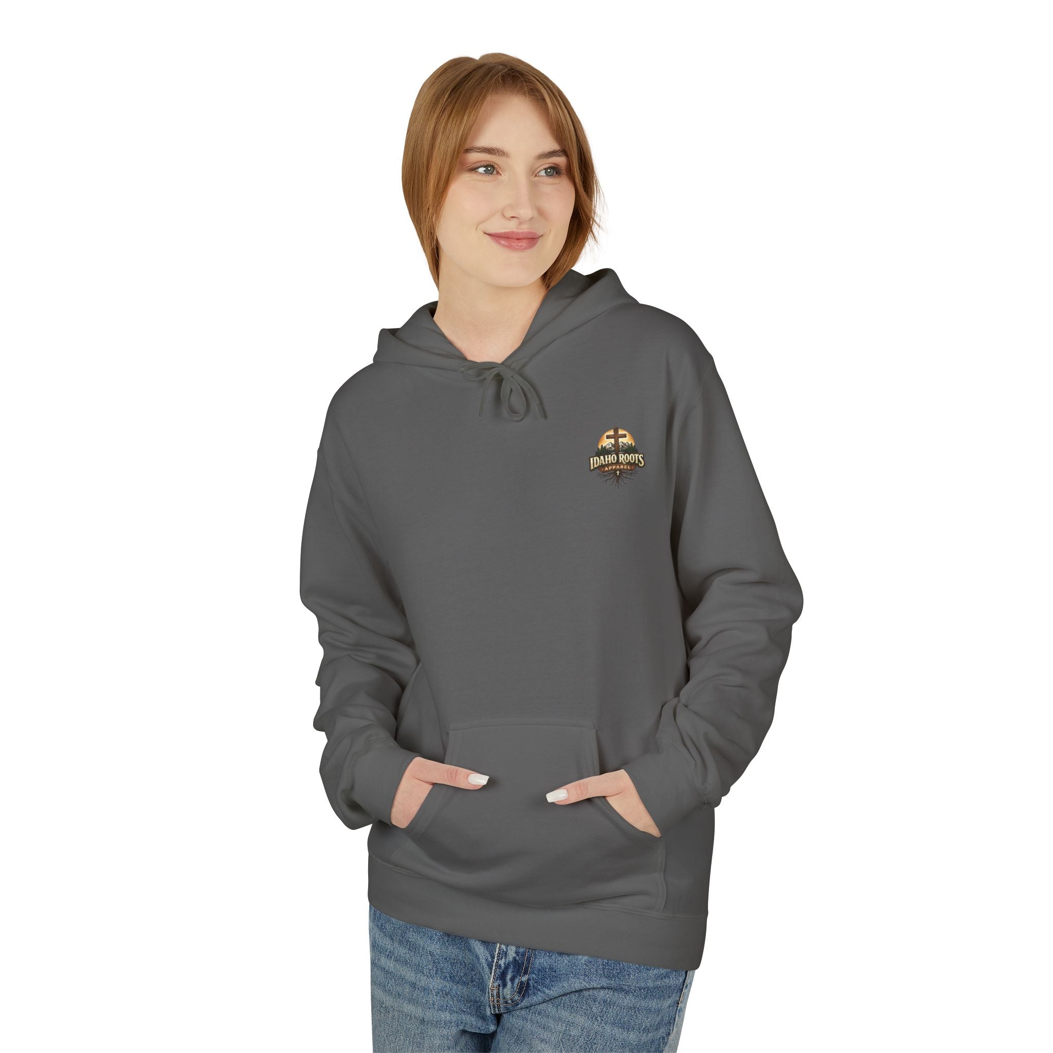 Walk By Faith Hoodie — Christian Cross Faith Pullover