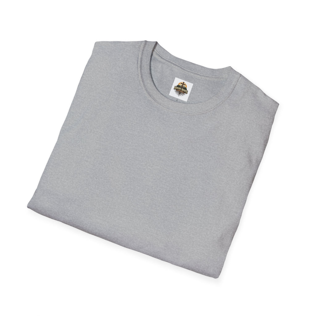 Oregon Walk By Faith T-Shirt — Christian Cross Mountain Sunset Tee
