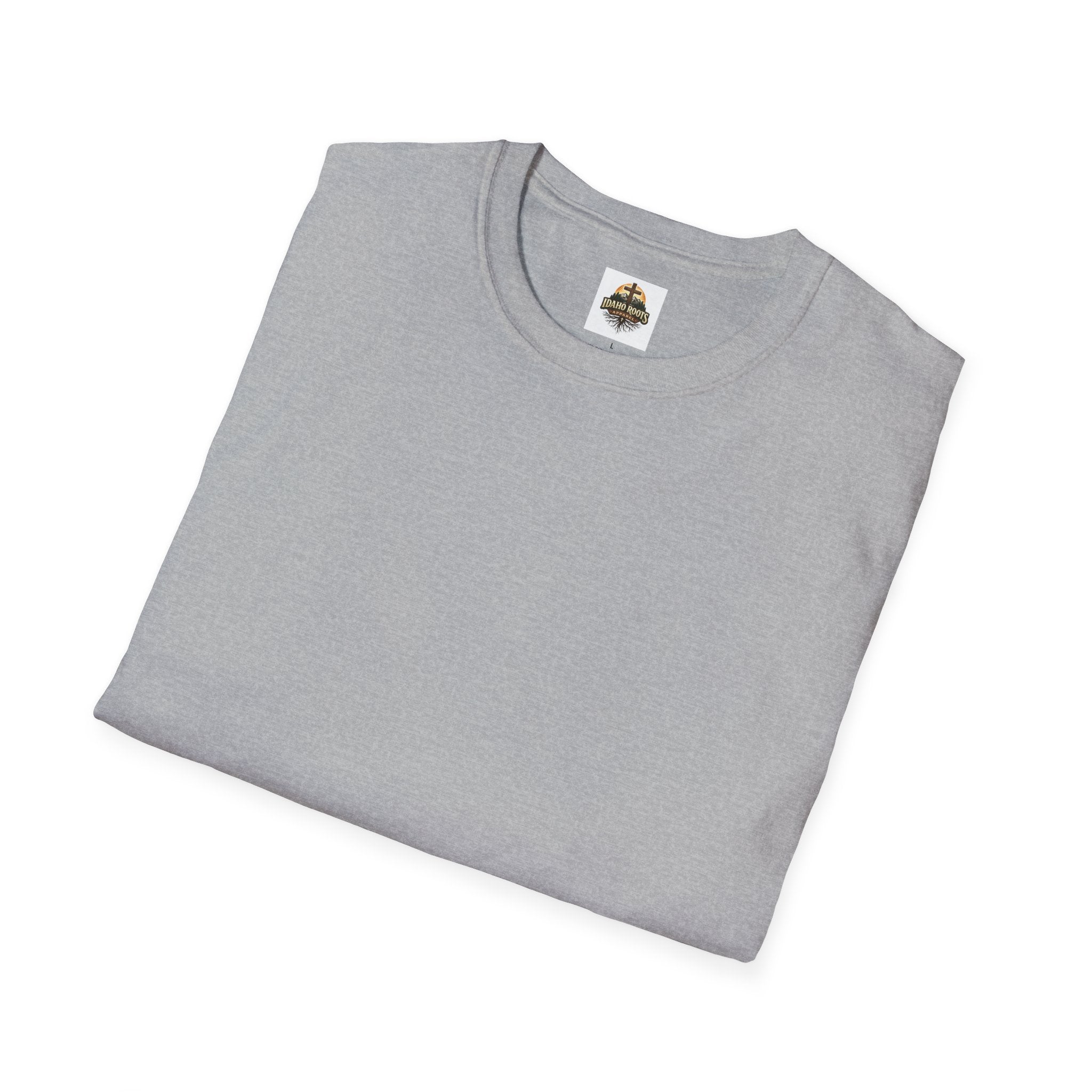Oregon Walk By Faith T-Shirt — Christian Cross Mountain Sunset Tee