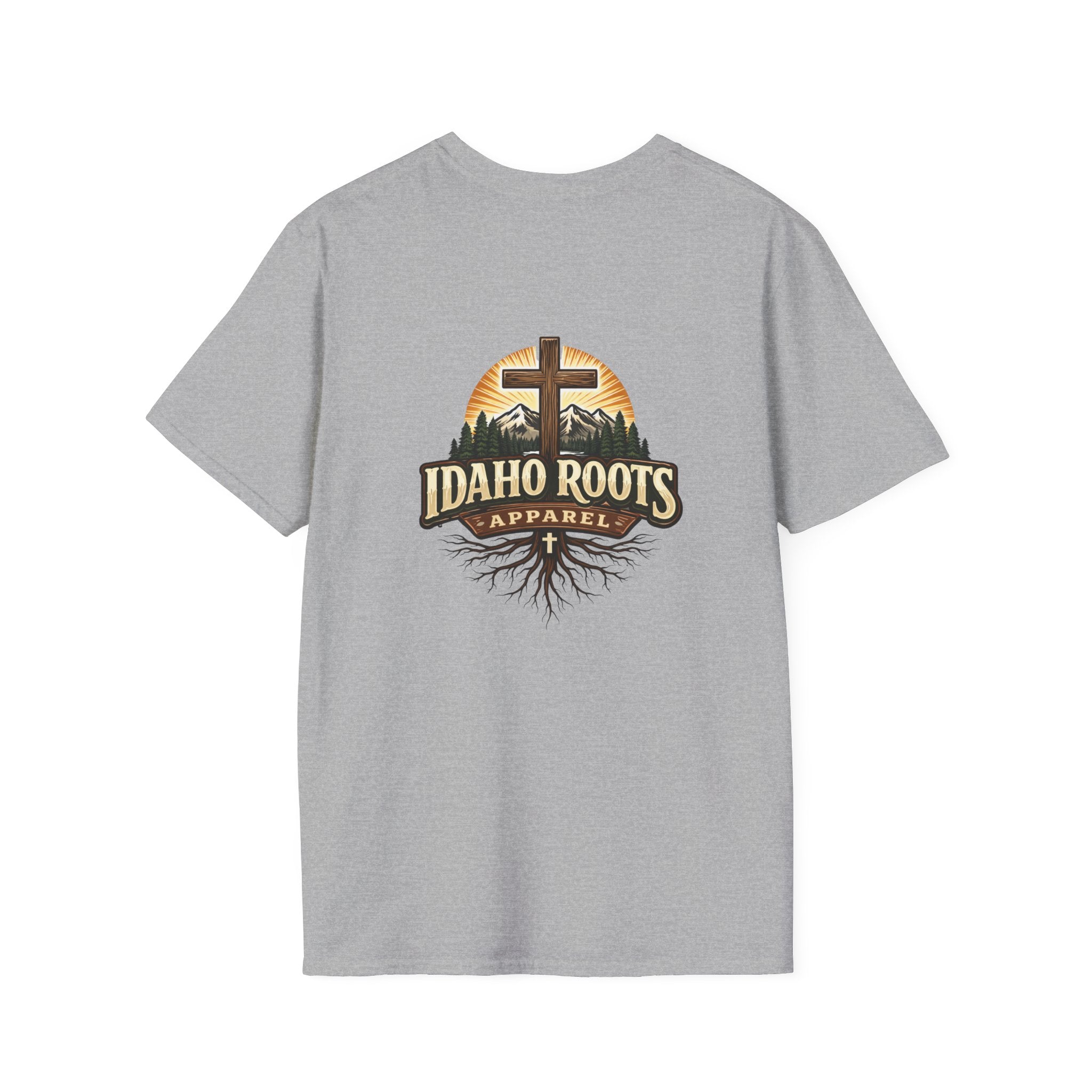 Rooted in Christ T-Shirt — Idaho Roots Christian Tee