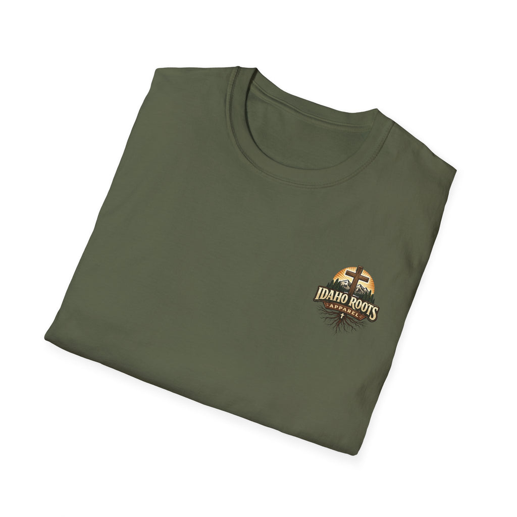 Faith T-Shirt — "Walk by Faith" Christian Cross Graphic Tee