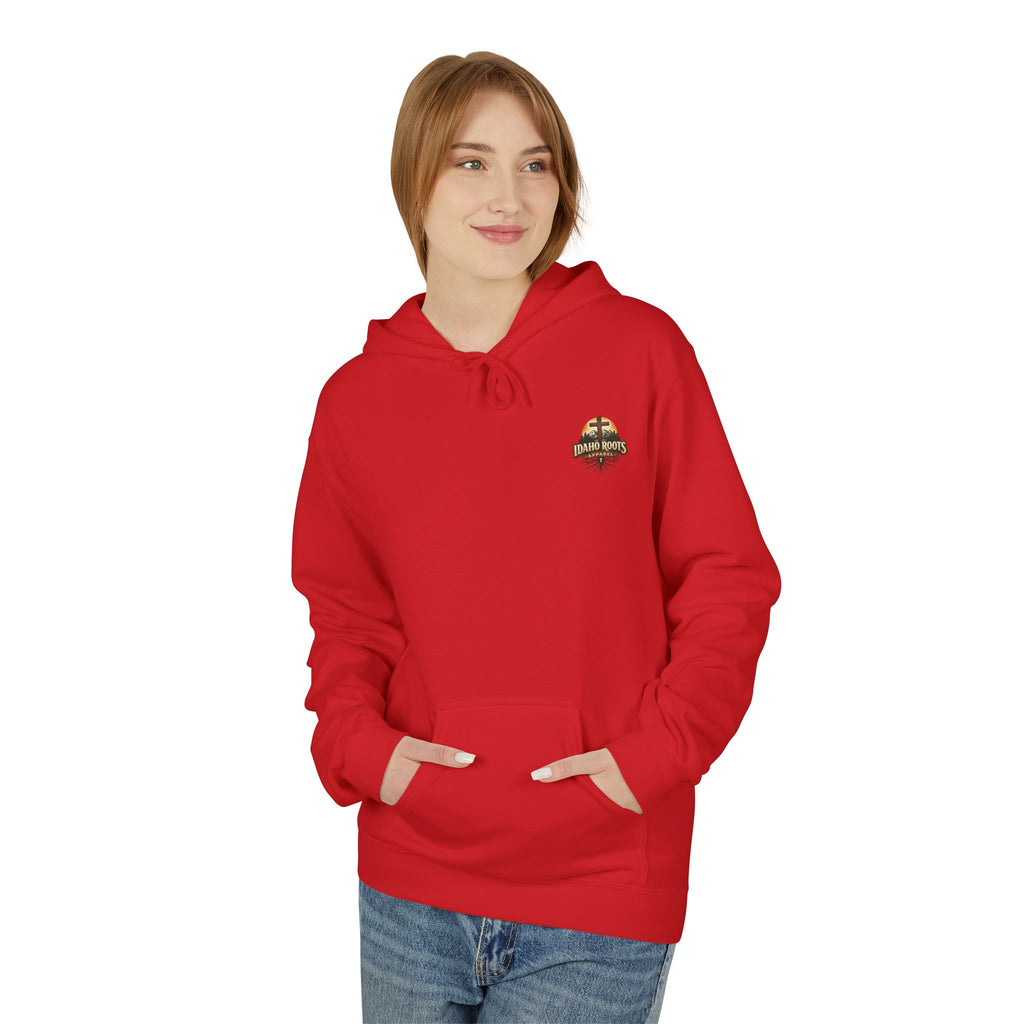 Walk By Faith Hoodie — Christian Cross Faith Pullover