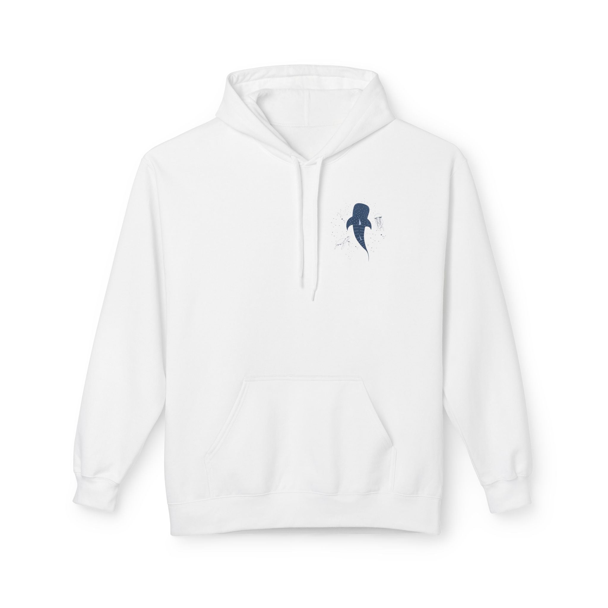 Isaiah 43:2 Whale Hoodie – Christian Faith Comfort Pullover