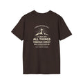 Christian Faith T-Shirt — "All Things" Inspirational Gospel Tee - Philippians 4:13