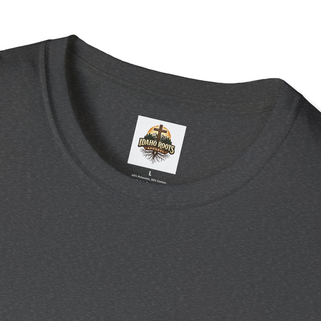 Oregon Walk By Faith T-Shirt — Christian Cross Mountain Sunset Tee