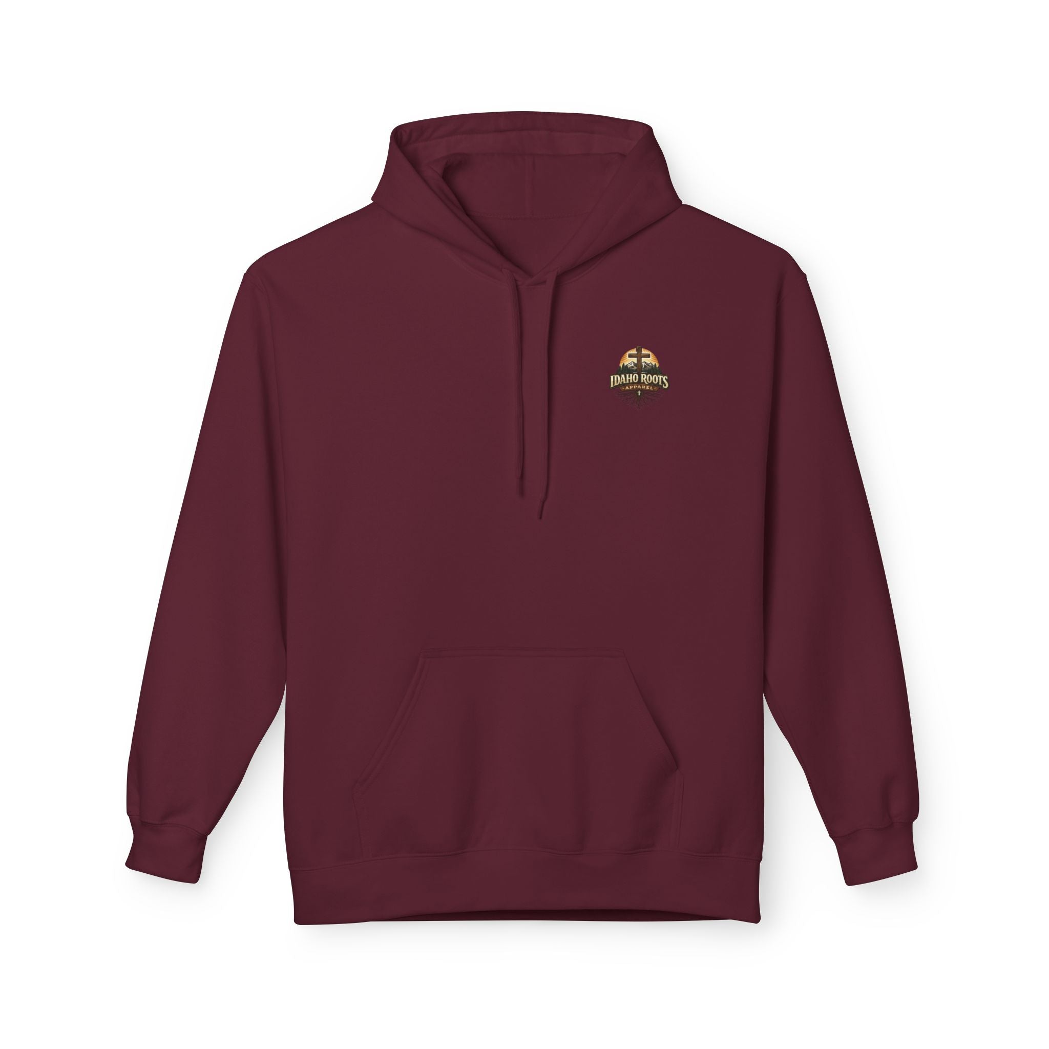 Walk By Faith Hoodie — Christian Cross Faith Pullover