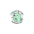 I Wish You the Best... Somewhere Else Sticker | kawaii menacing, pastel soft threat