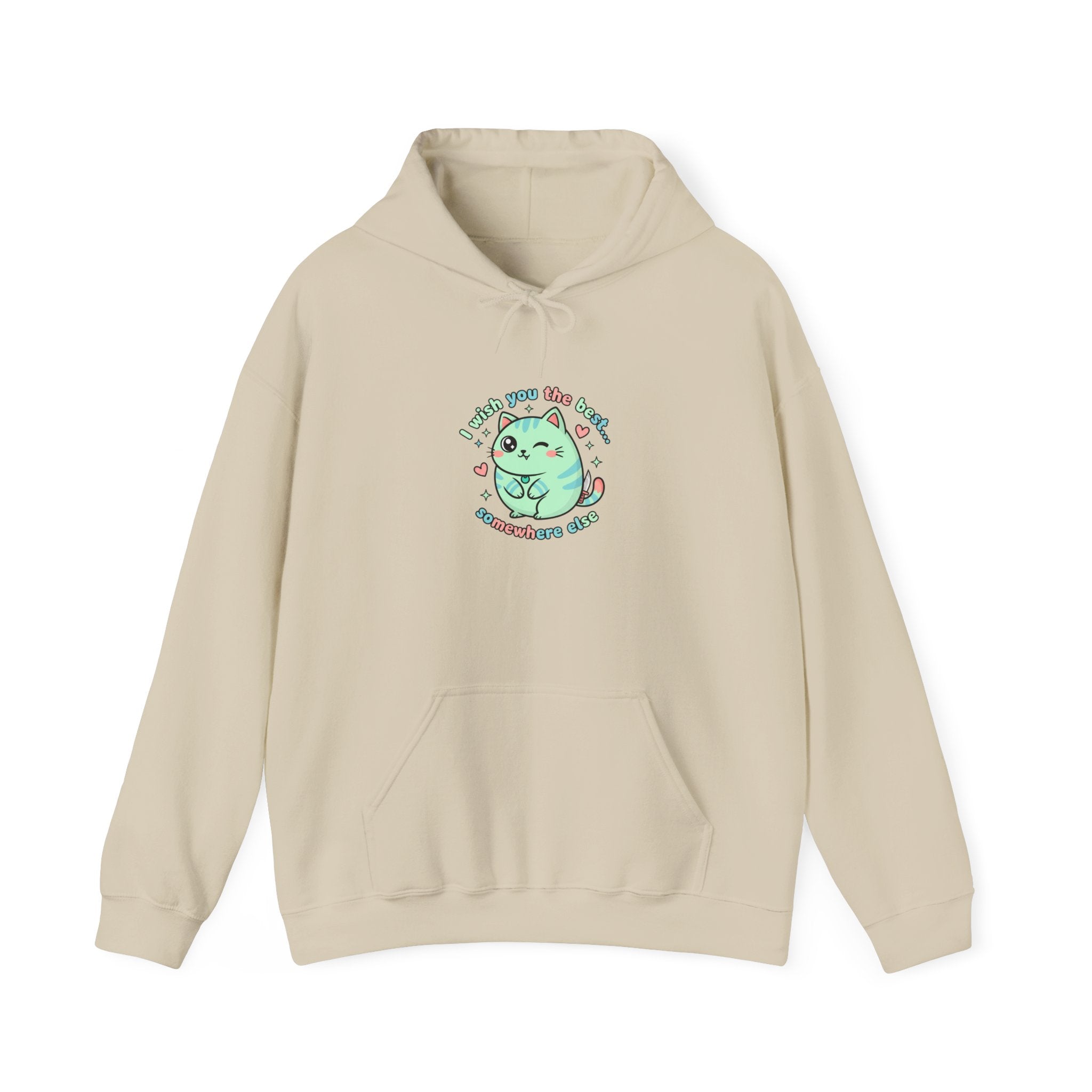 Kawaii Menace Mint Monster Hoodie | Soft Threat cute menacing sweatshirt