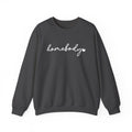 Crewneck Sweatshirt — "homebody" Script Cozy Pullover