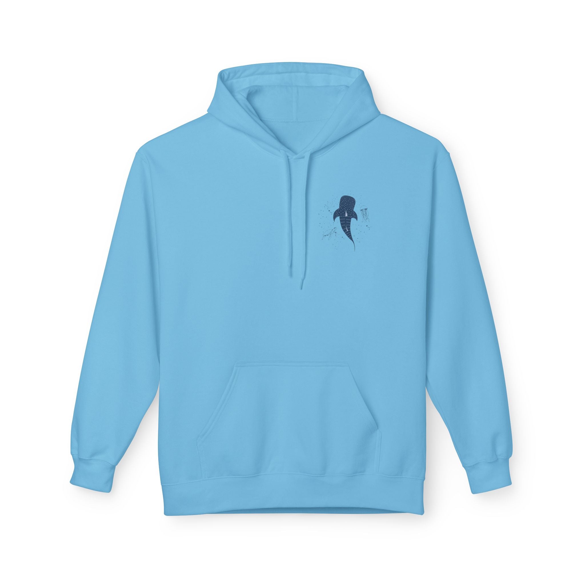 Isaiah 43:2 Whale Hoodie – Christian Faith Comfort Pullover